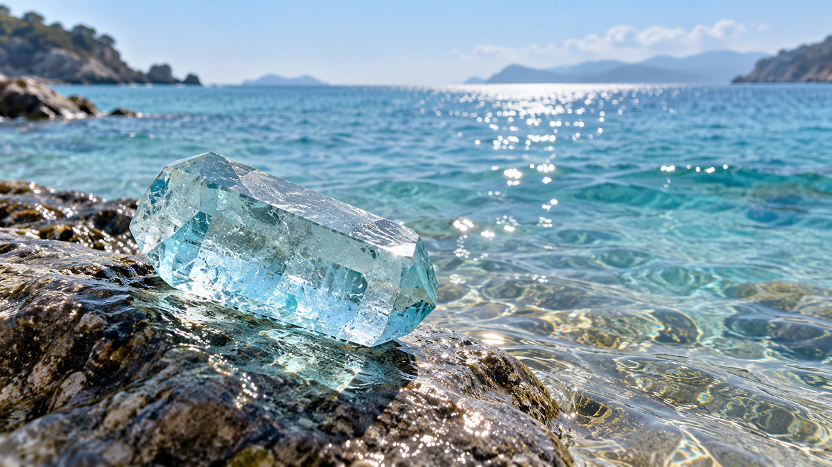 ⚓ The Stone That Brought Him Home: Aquamarine, the Sailors' Talisman