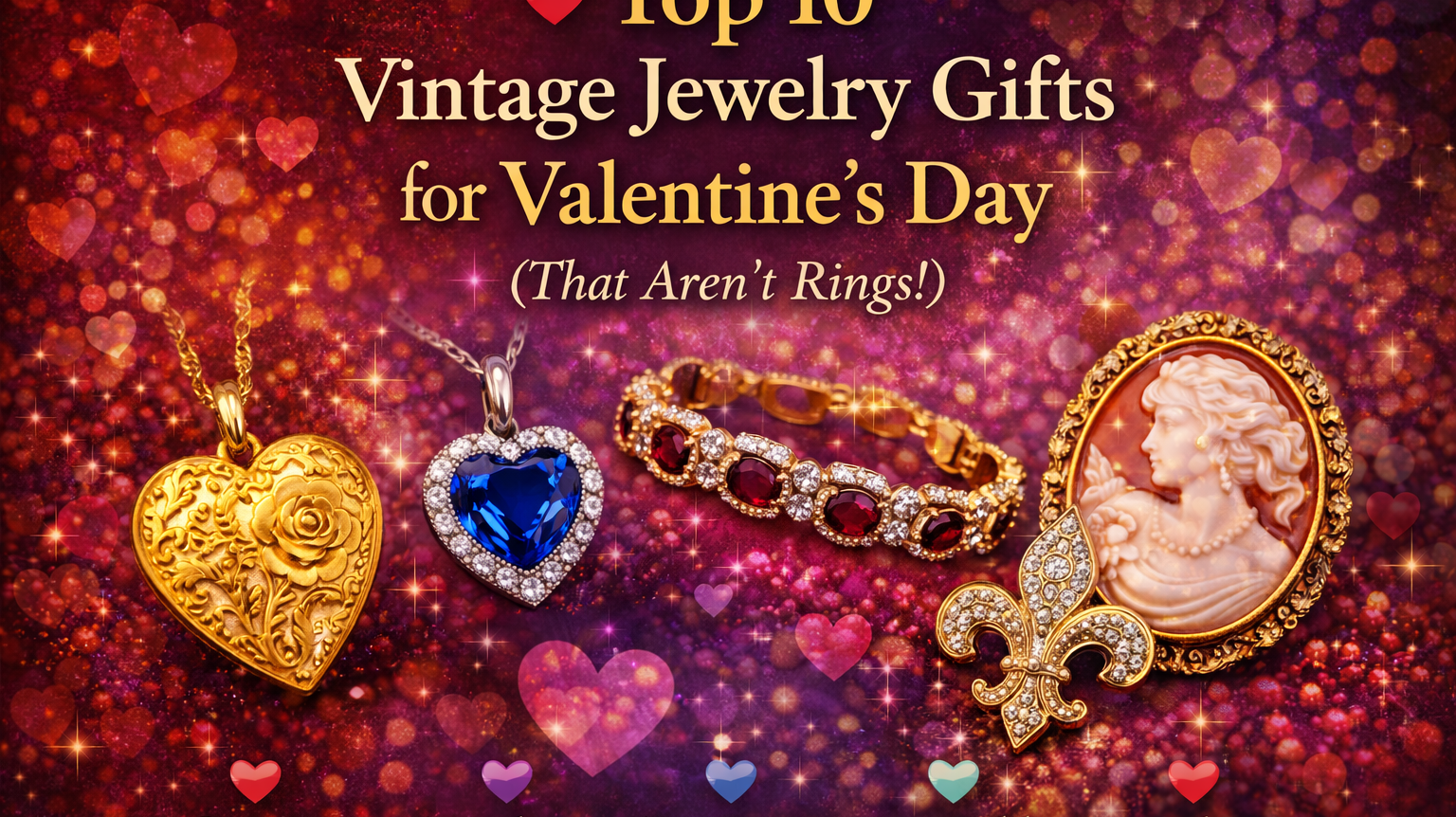💘 Top 10 Vintage Jewelry Gifts for Valentine’s Day (That Aren’t Rings!)