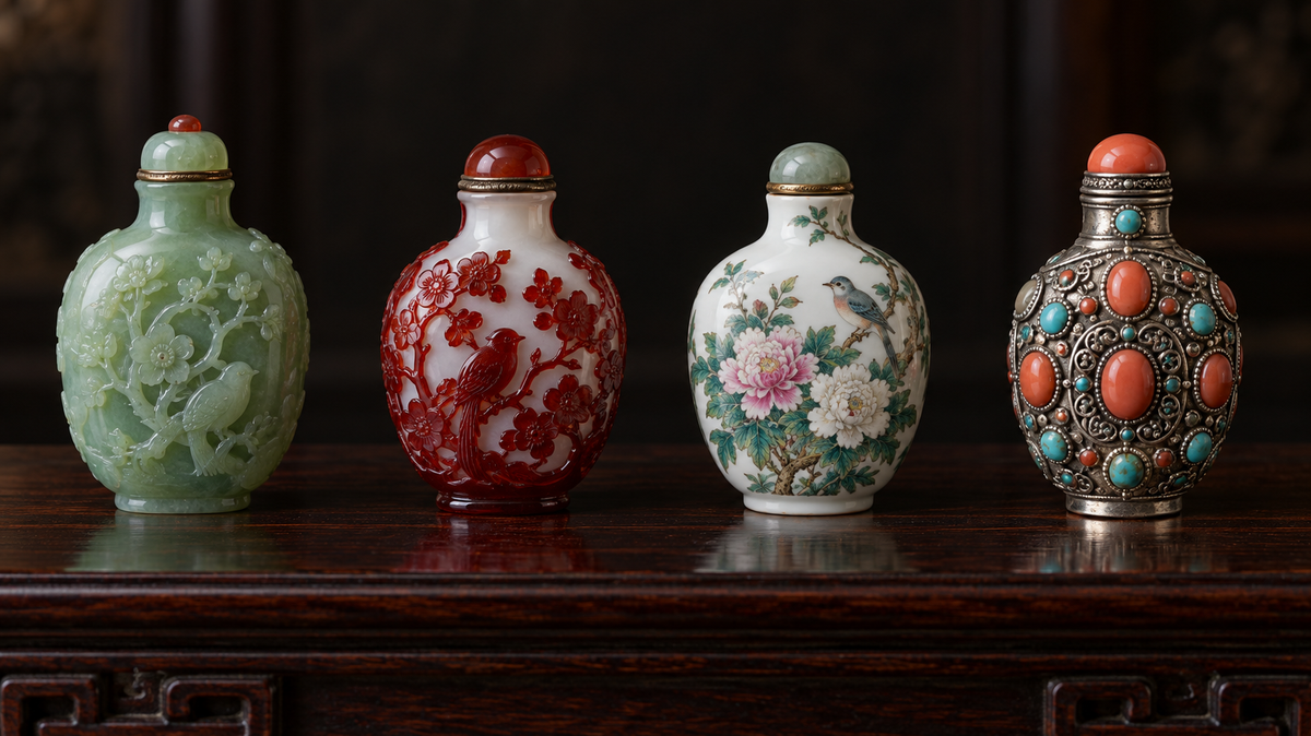 🏺 Chinese Snuff Bottles: A Collector's Guide to Tiny Treasures