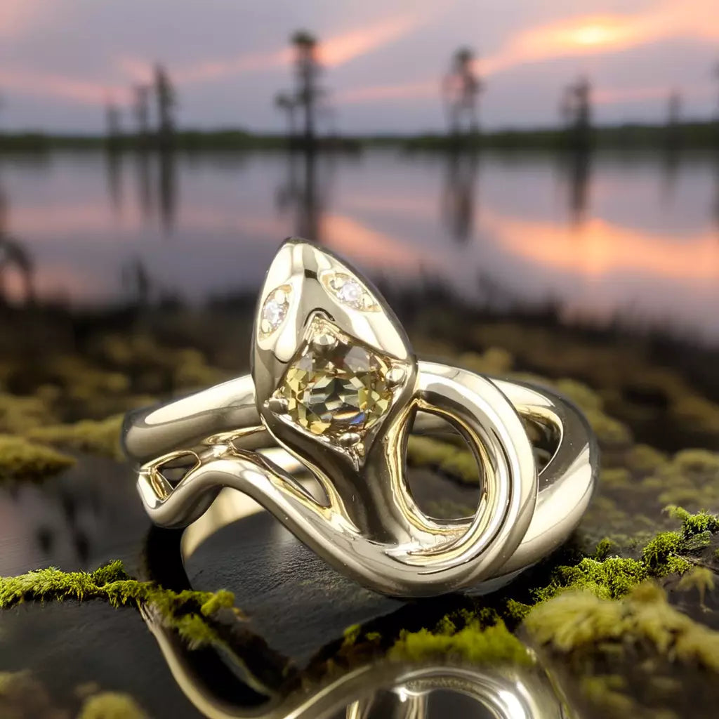 VooDooStone Snake Ring