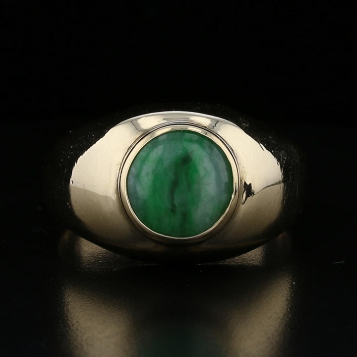 Unisex Jade Ring