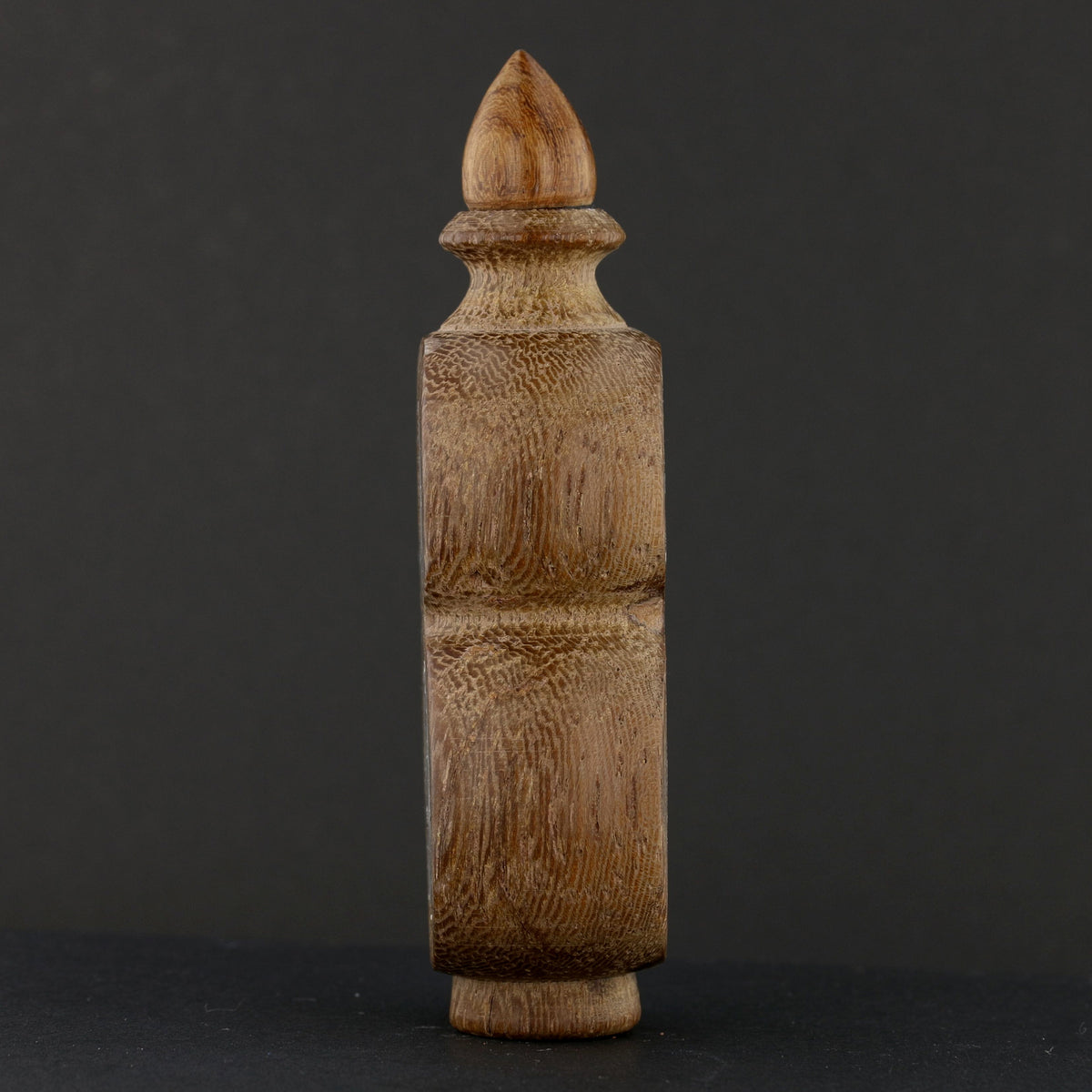 Antique Chinese Snuff Bottle with Painted Porcelain Panels