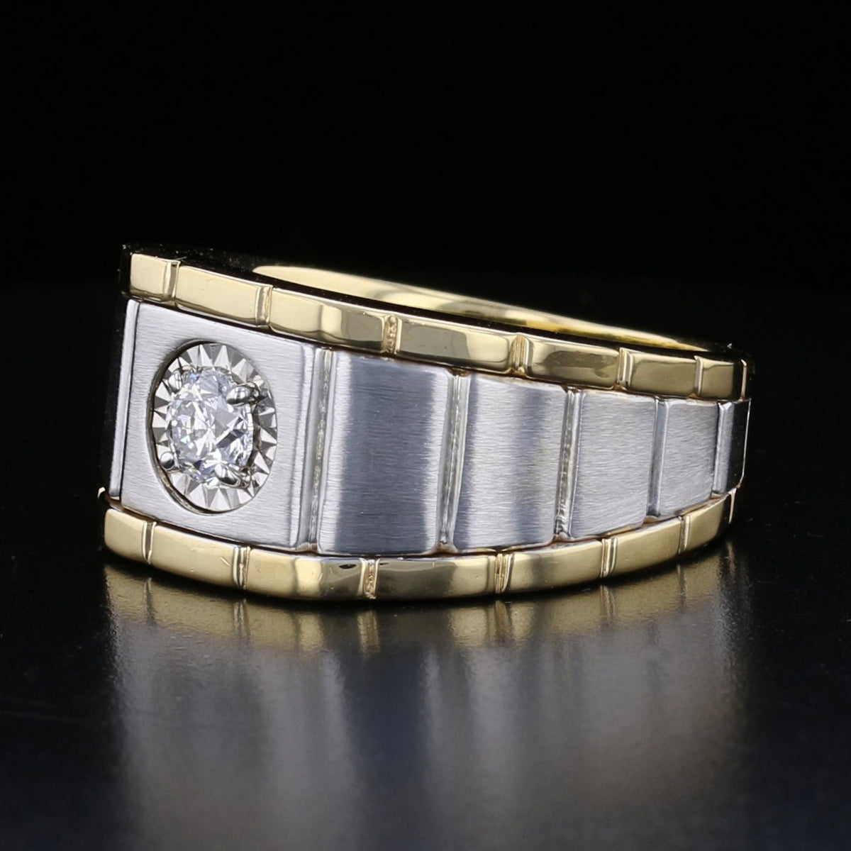 Men's Diamond Soliter Ring