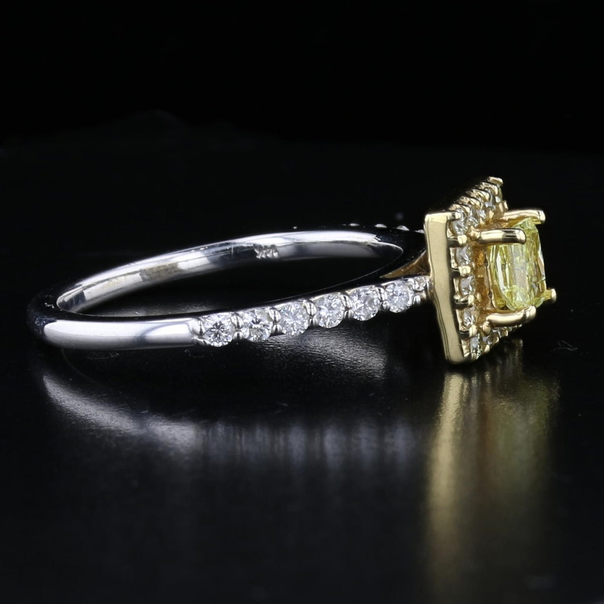 Fancy Yellow Diamond Ring