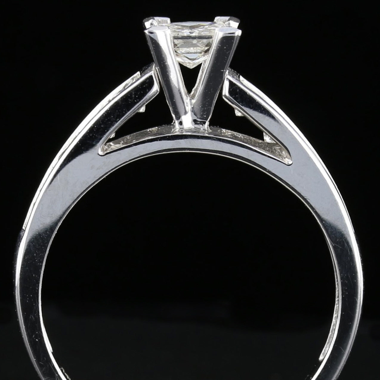 Diamond Ring White Gold - David's Antiques & Jewelry