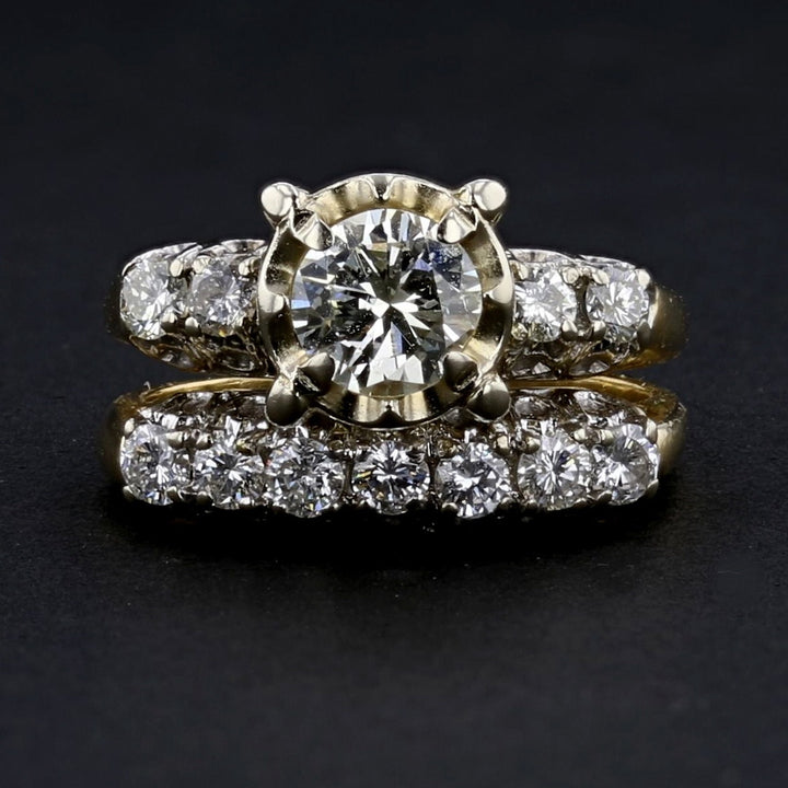 Diamond Gold Bridal Ring