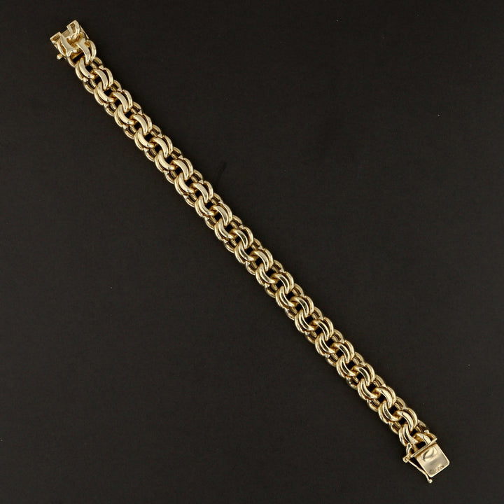 7.5" Link Gold Bracelet   889491