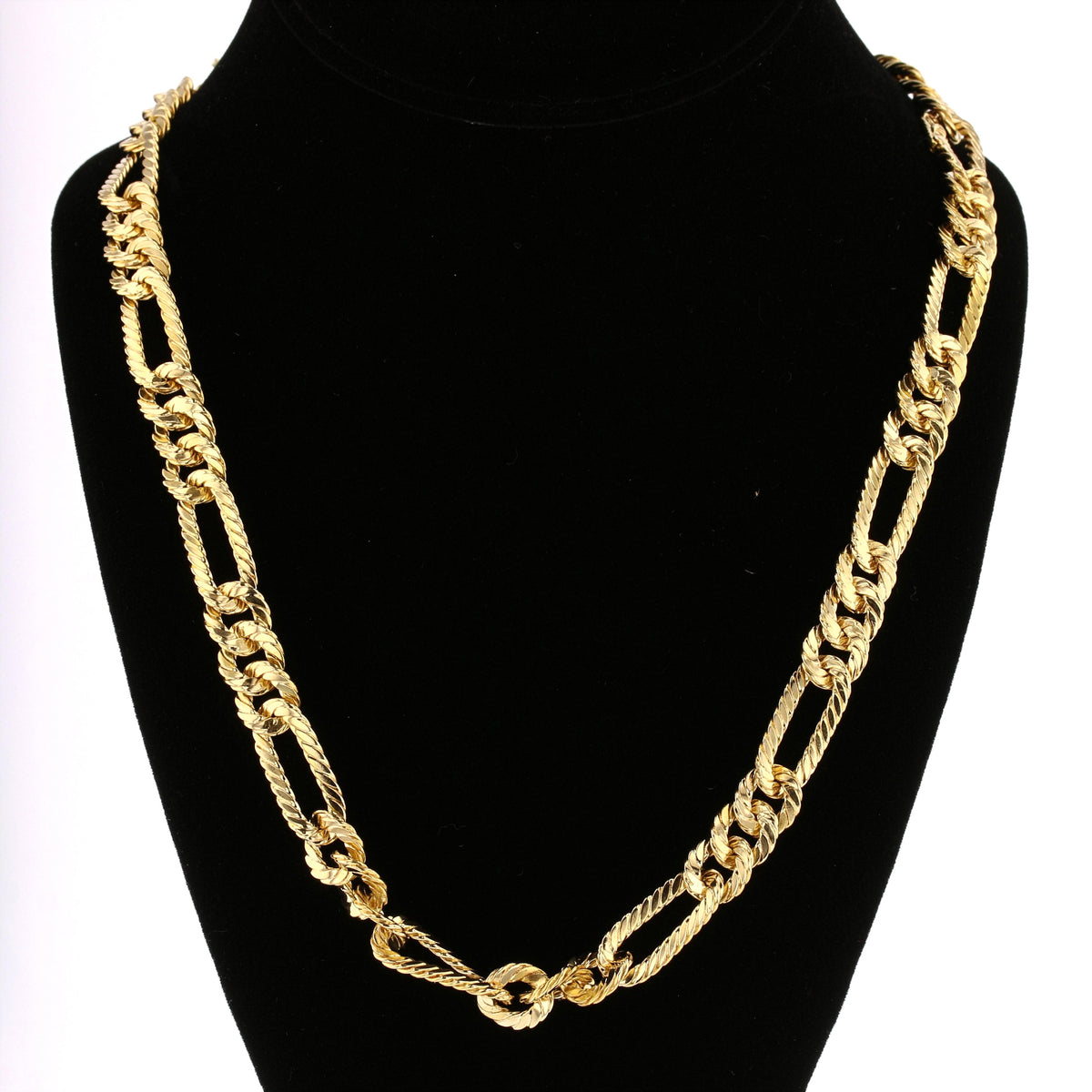 Textured Figaro Chain / Bracelet