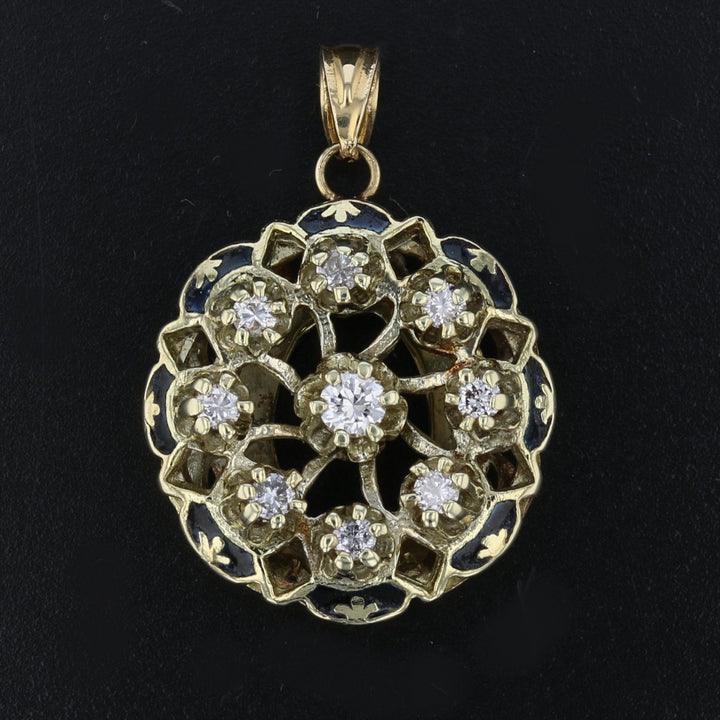 Diamond Gold Pendant2