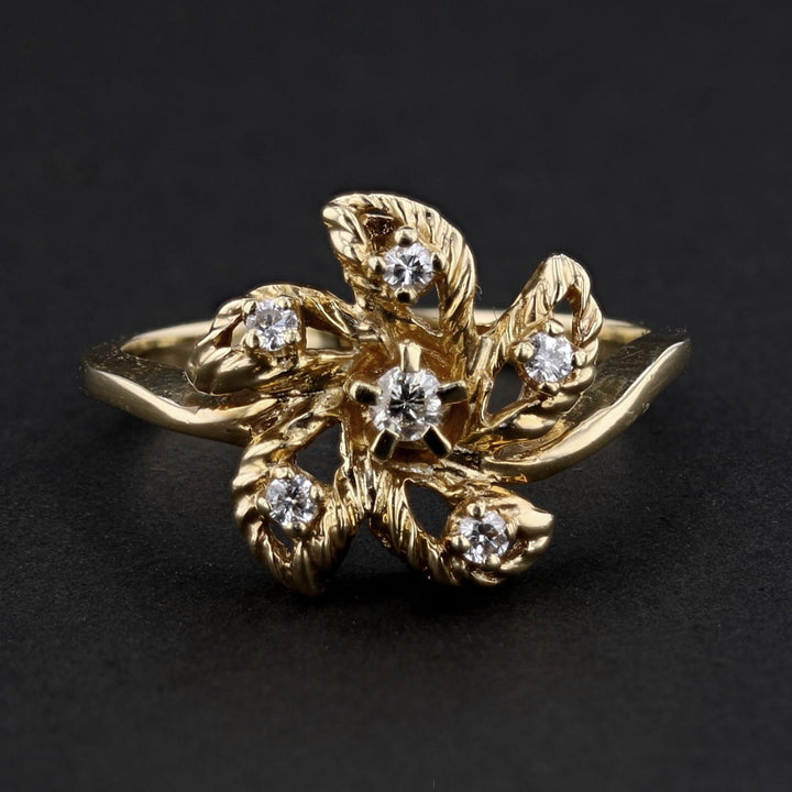 Diamond Gold Ring 890261