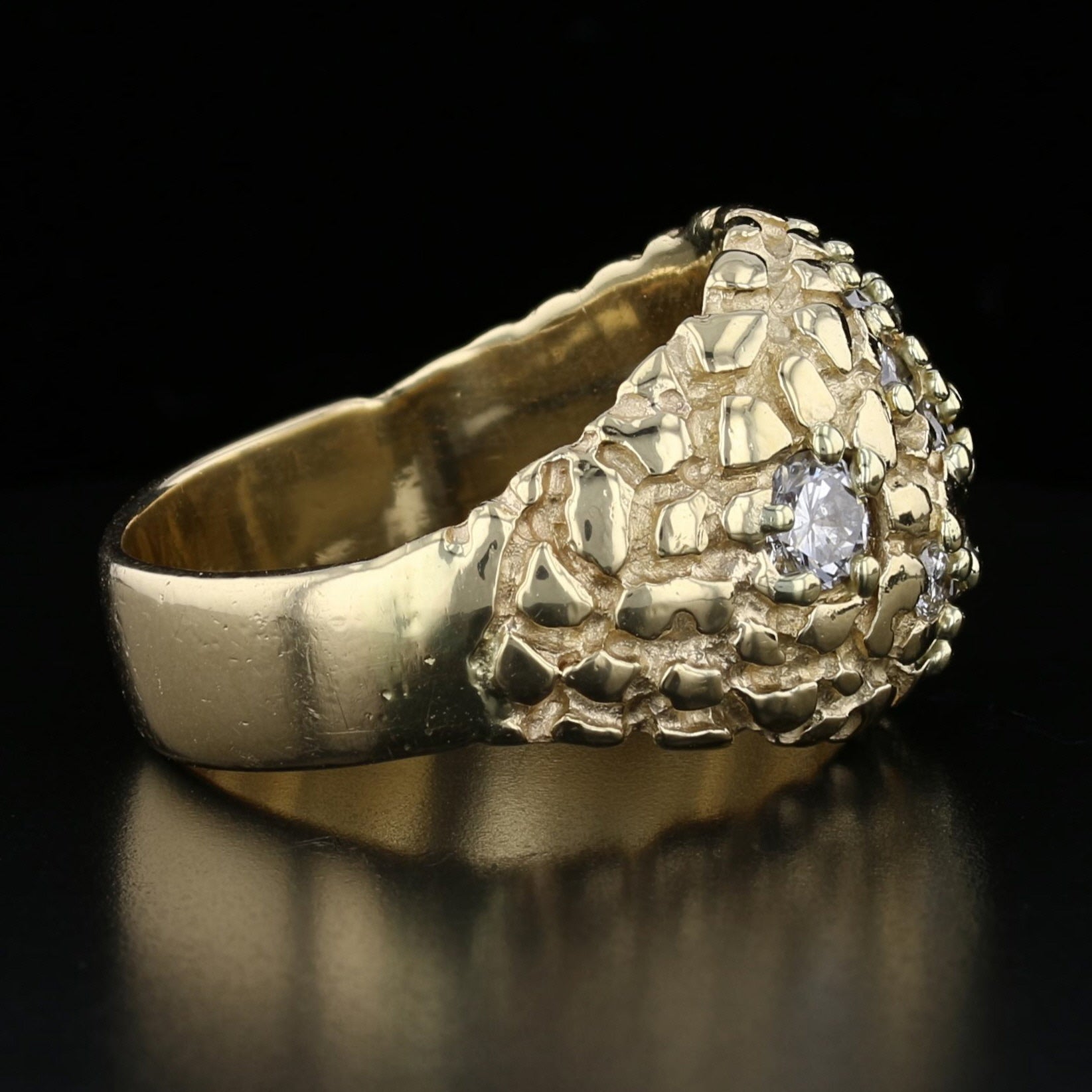 Chris Carter Layaway - Nugget Diamond Ring - David's Antiques & Jewelry