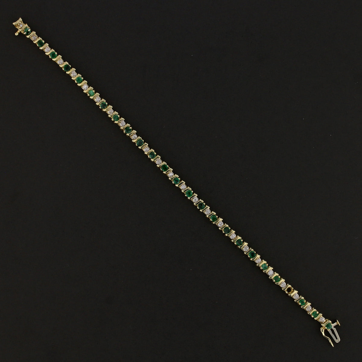 Emerald Diamond Bracelet 892029