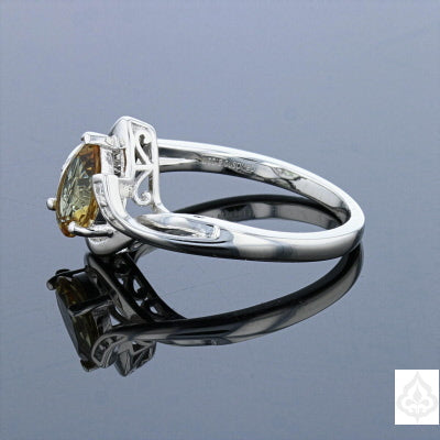 Petite PearShape VooDooStone Ring - David's Antiques & Jewelry