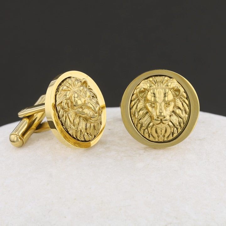Lion Gold Cufflinks 892787