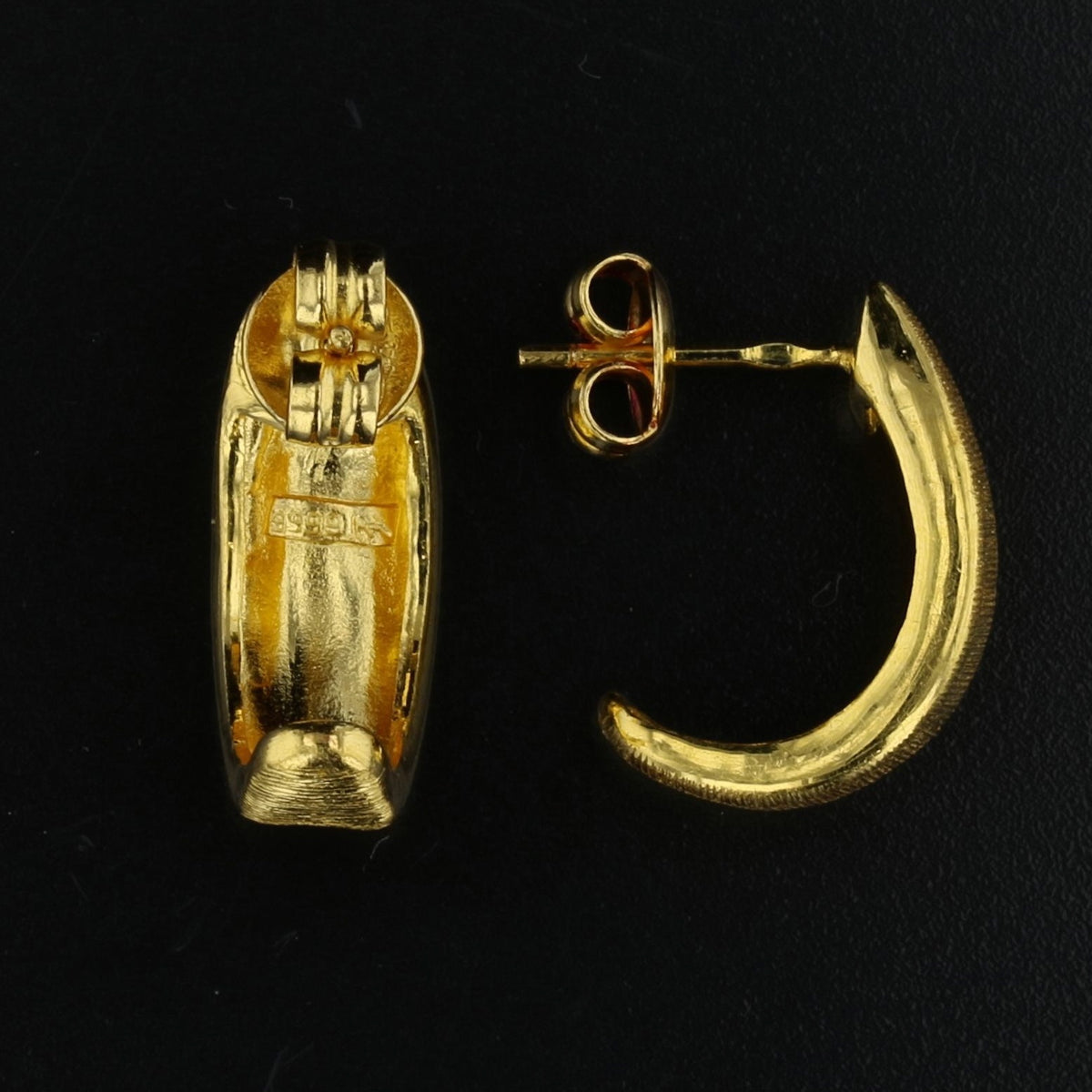 Half Hoops Post Earrings 892966