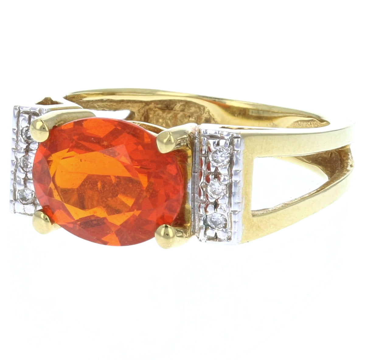 Brazilian Opal Diamond Ring 893037