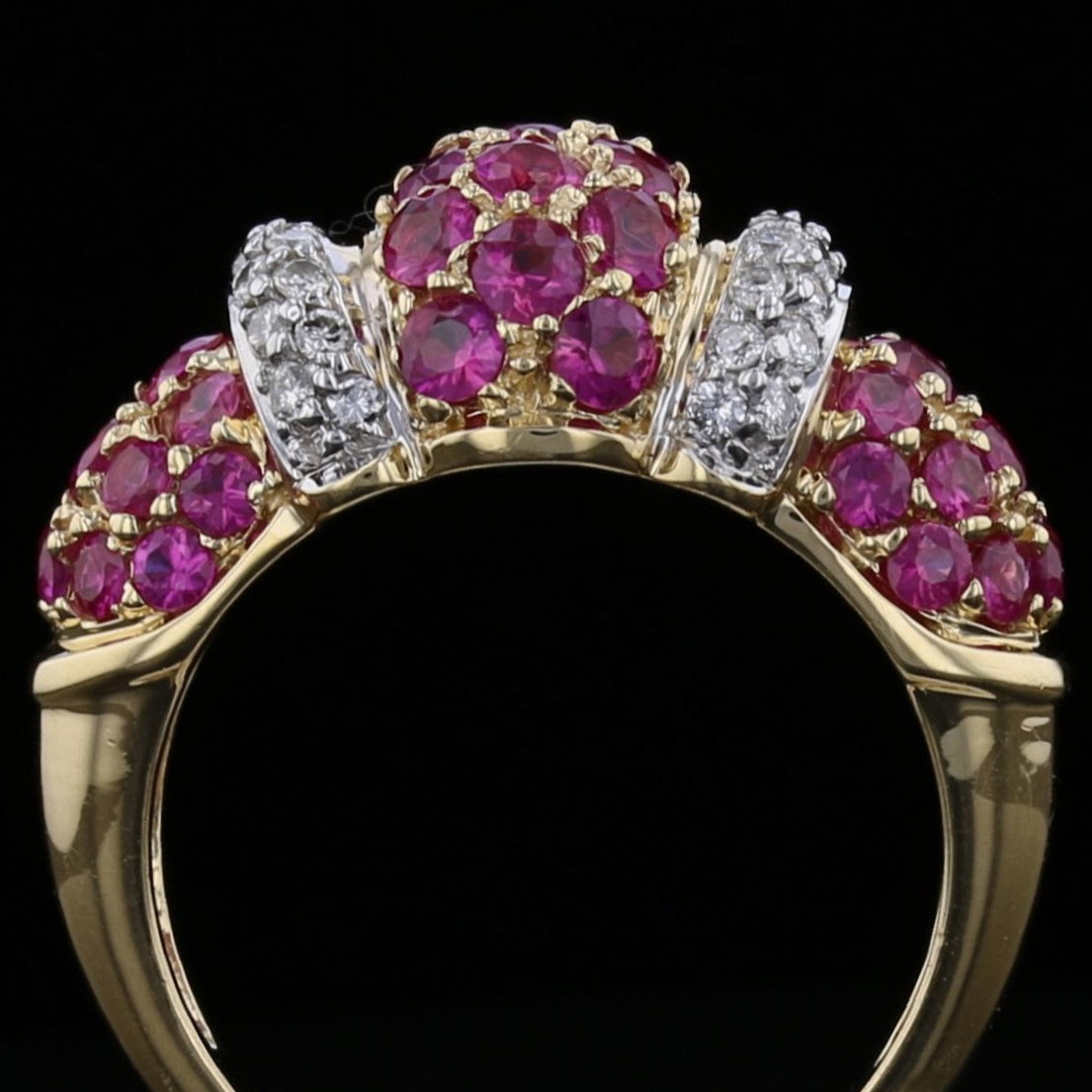 Vintage Ruby and Diamond Ring