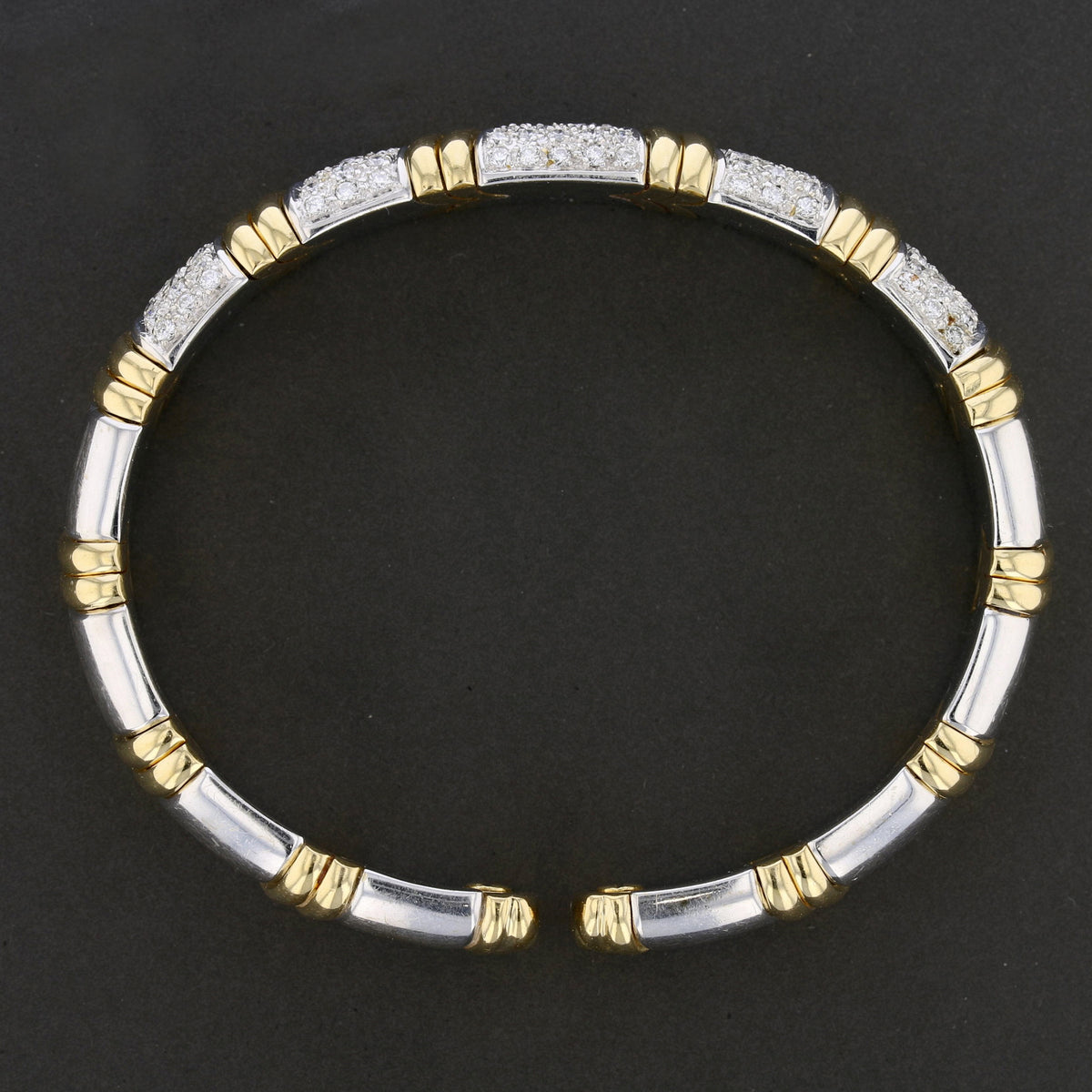 Tone Gold Vintage Diamond Bracelet
