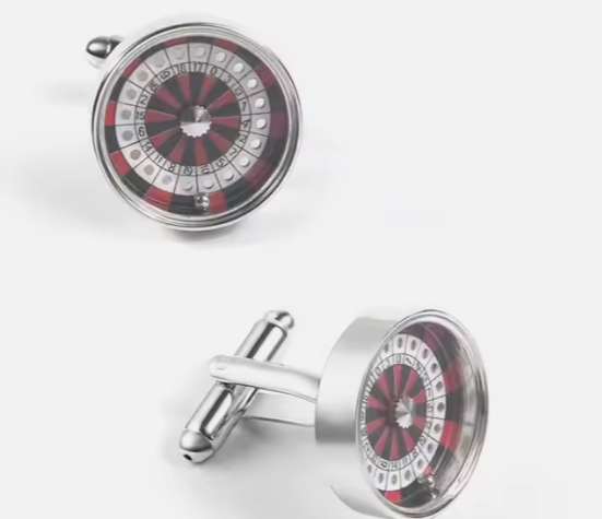 Roulette Wheel Cufflinks