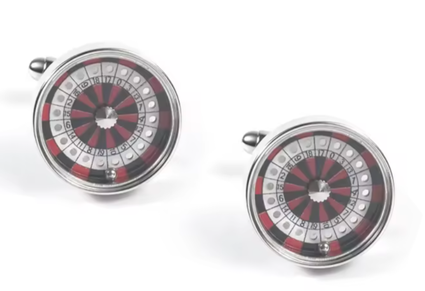 Roulette Wheel Cufflinks