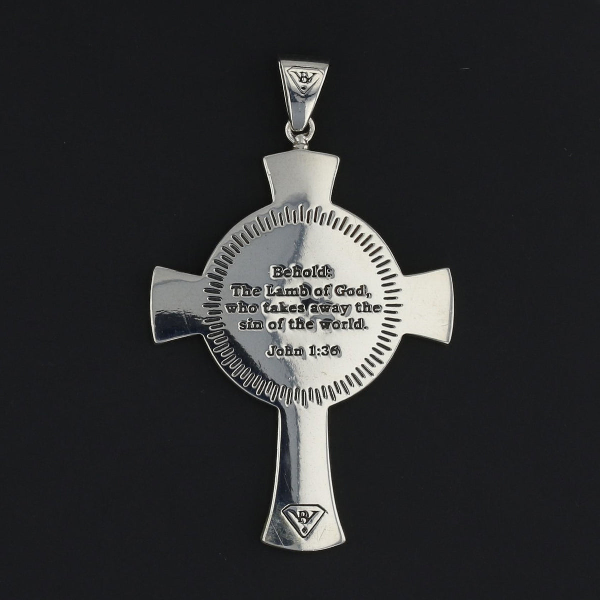 Celtic Cross Pendant in Sterling Silver