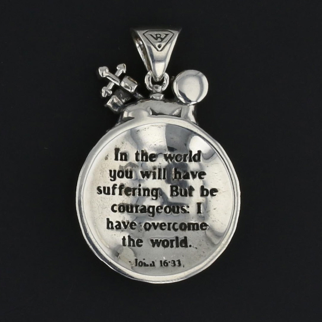 Overcome the World Pendant 893357