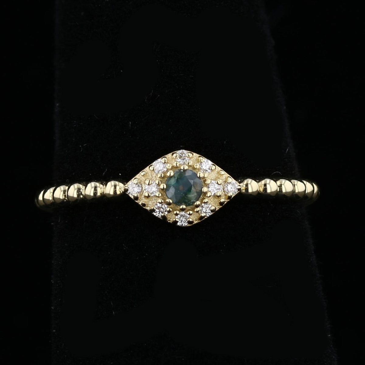 Delicate Alexandrite and Diamond