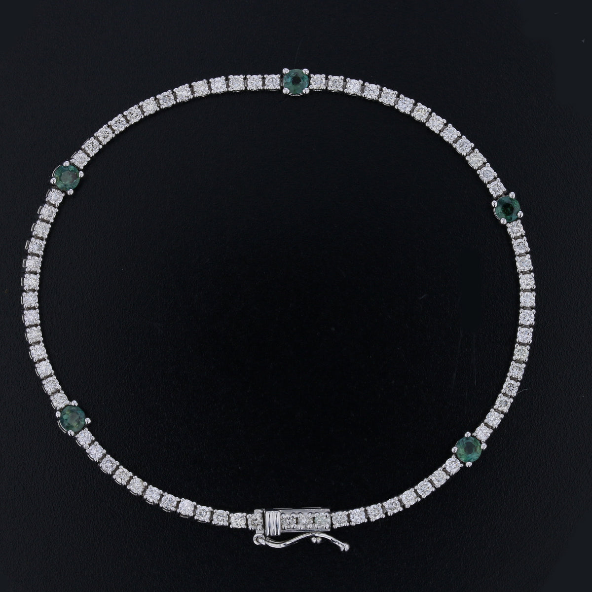 Alexandrite Diamond Bracelet