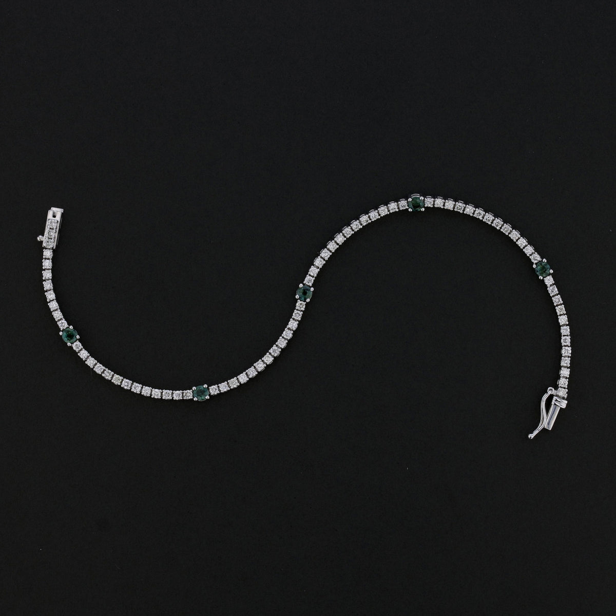 Alexandrite Diamond Bracelet