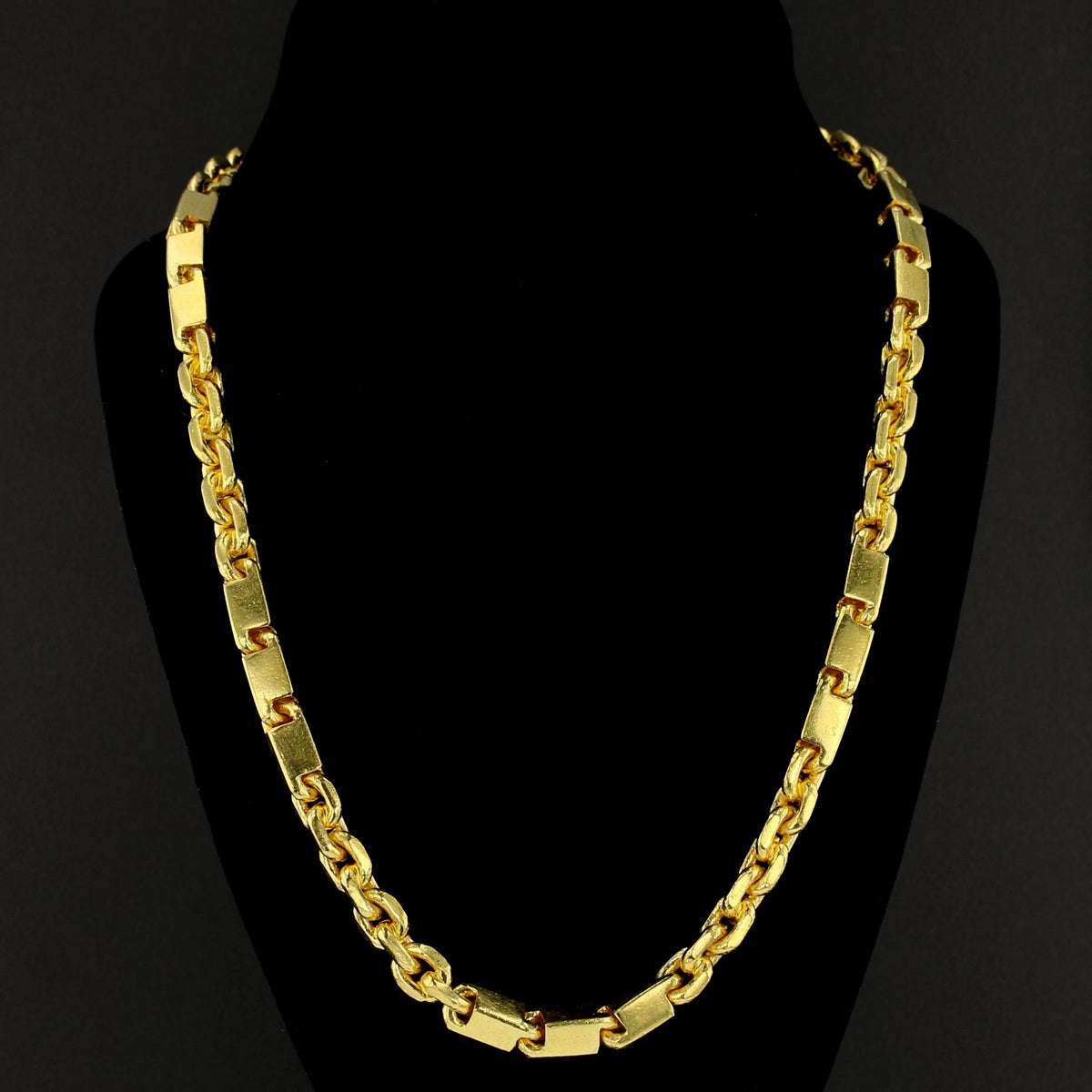27" Heavy 24K Necklace 893486