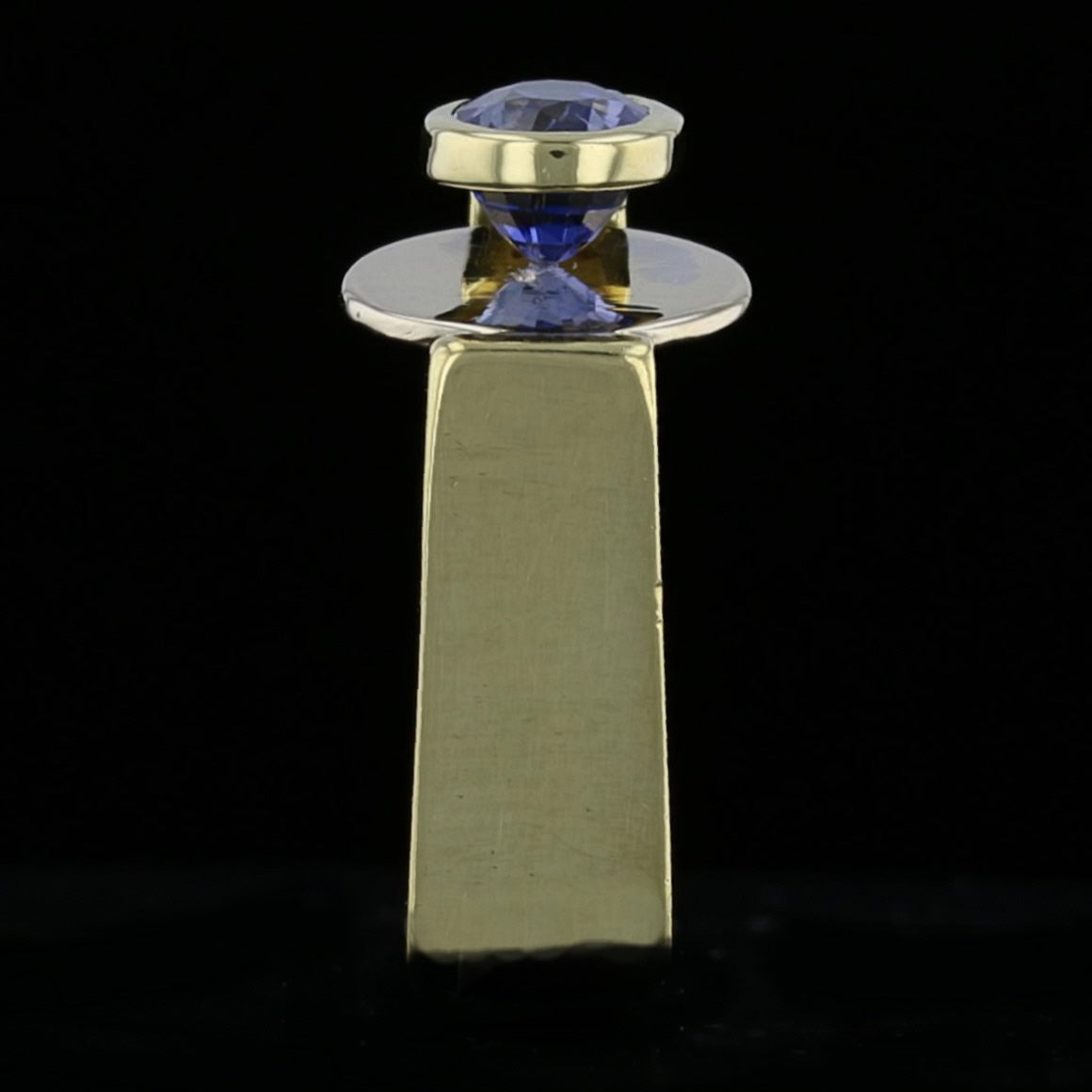 Sapphire Diamond Unique Ring 893510