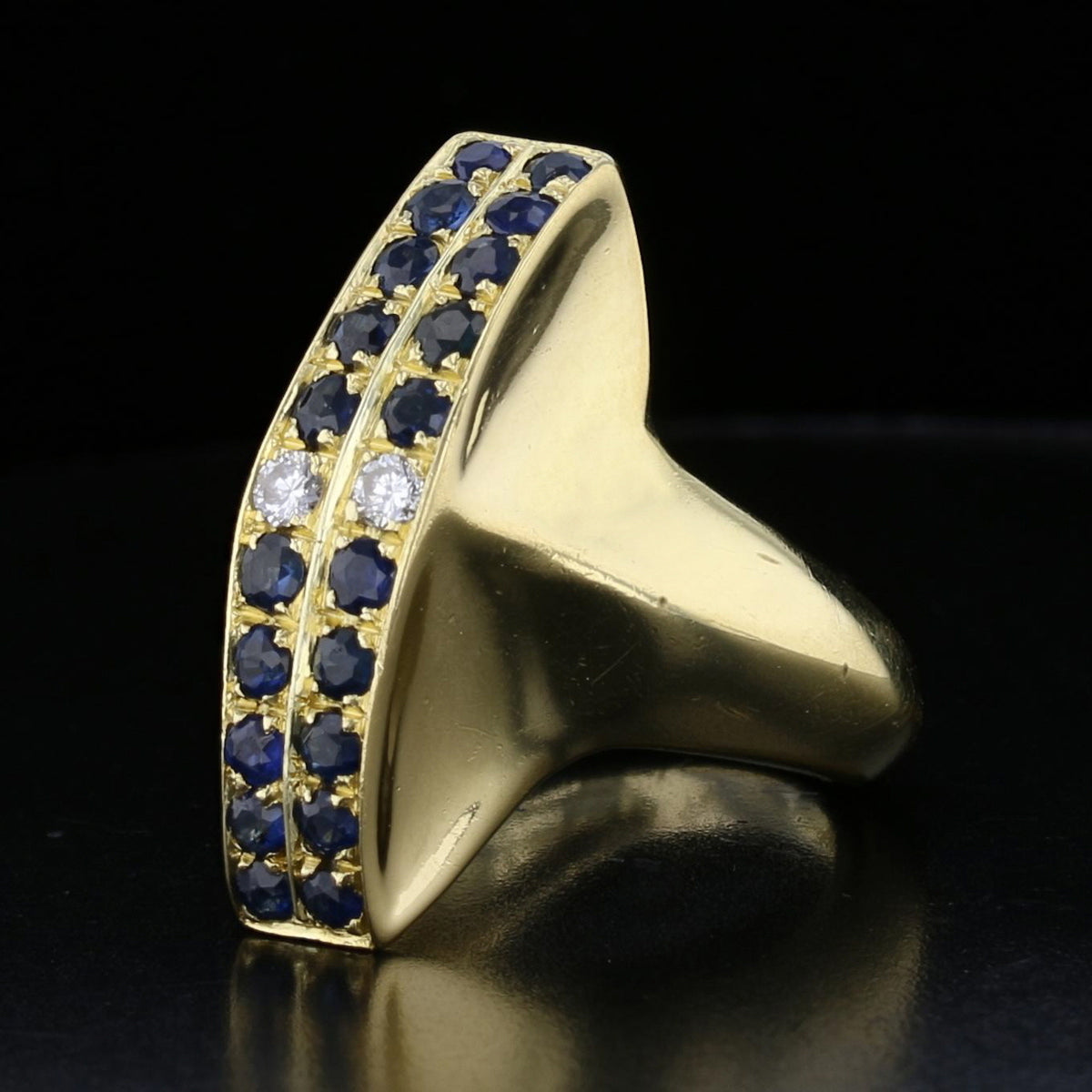 Sapphire Diamond Ring 893538