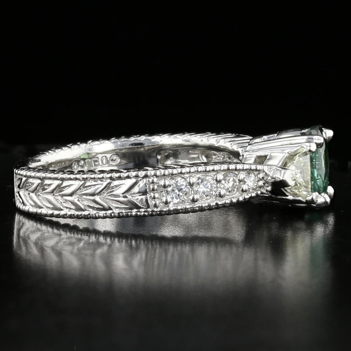 Alexandrite Diamond GIA Ring