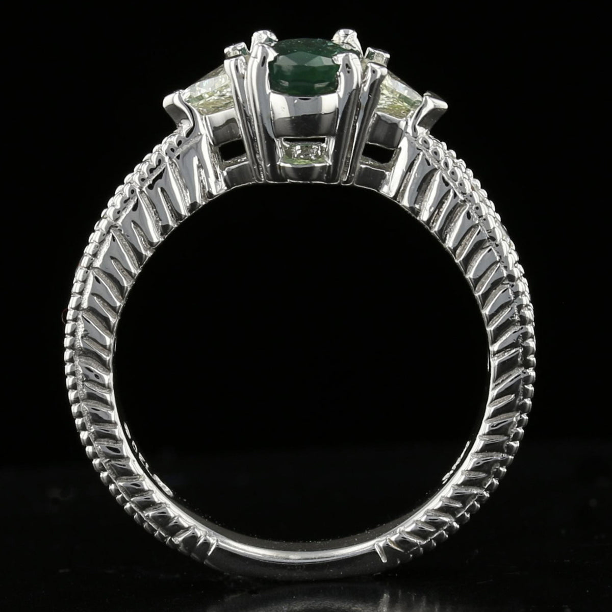 Alexandrite Diamond GIA Ring