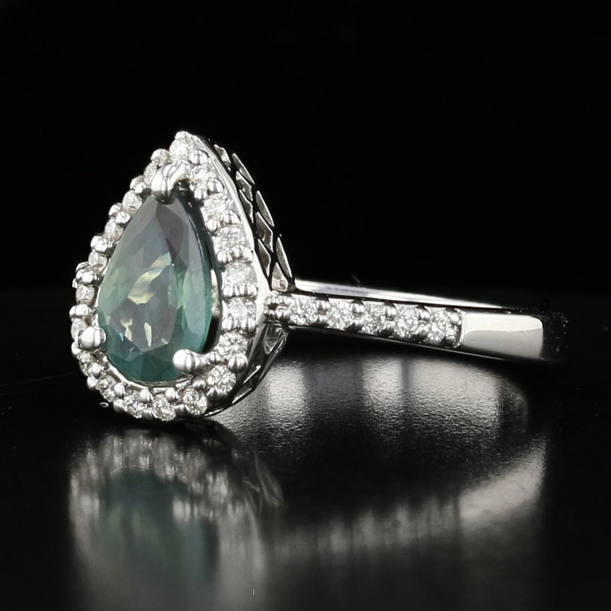 Alexandrite Diamond GIA Ring