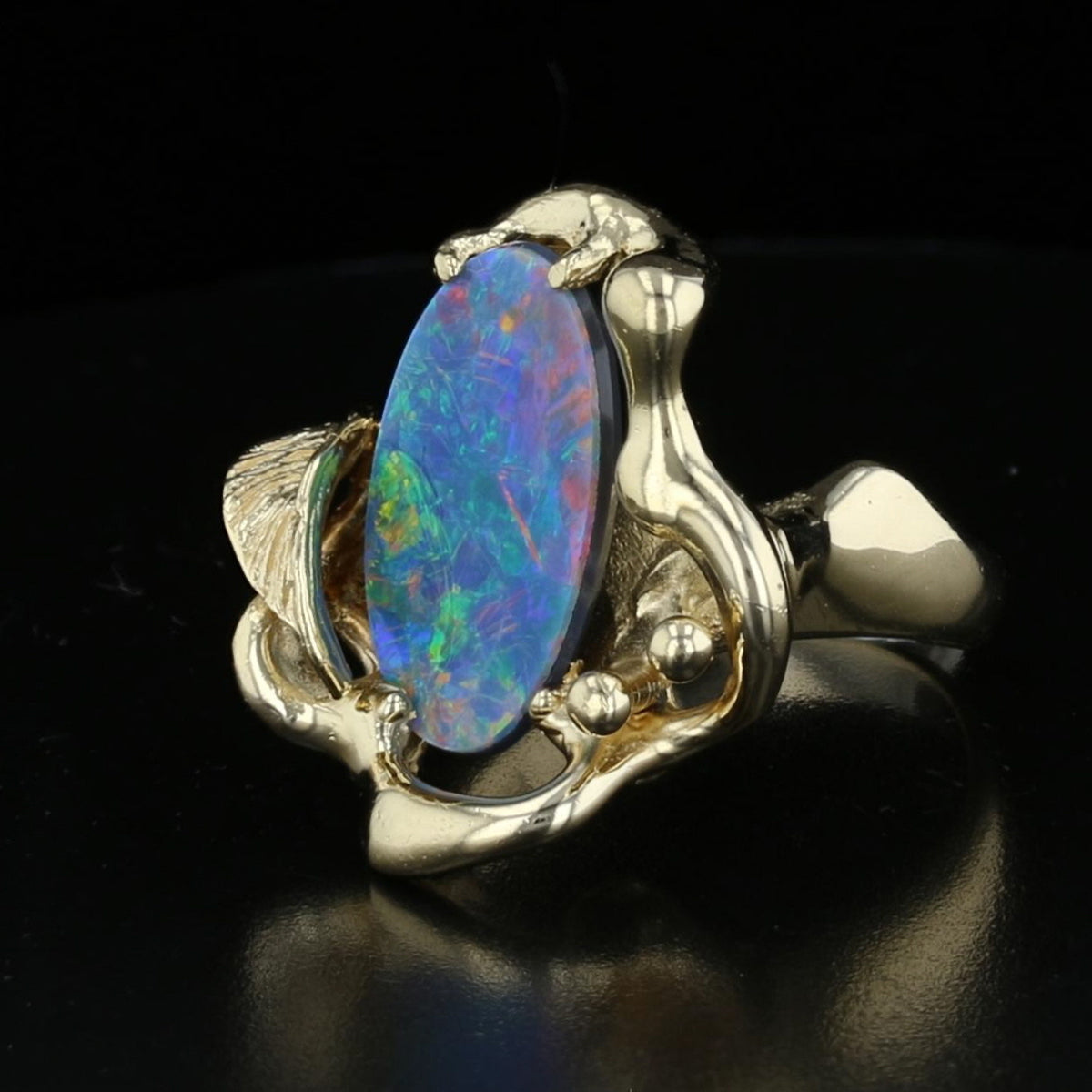 Vintage Australian Opal Ring
