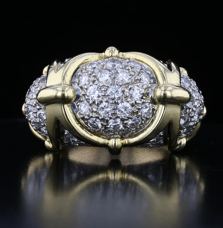 Vintage Diamond Pave Ring