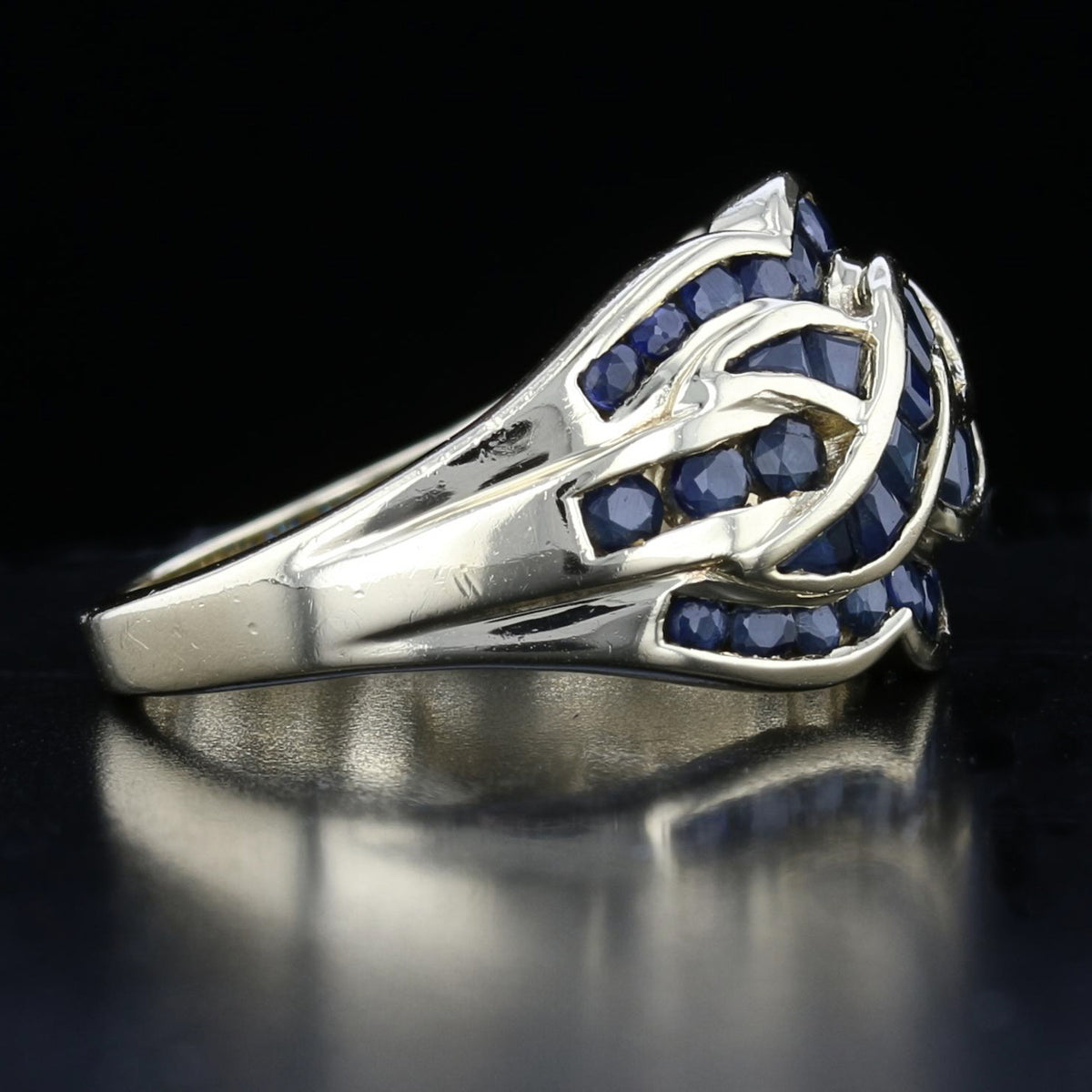 Vintage Blue Sapphire Ring