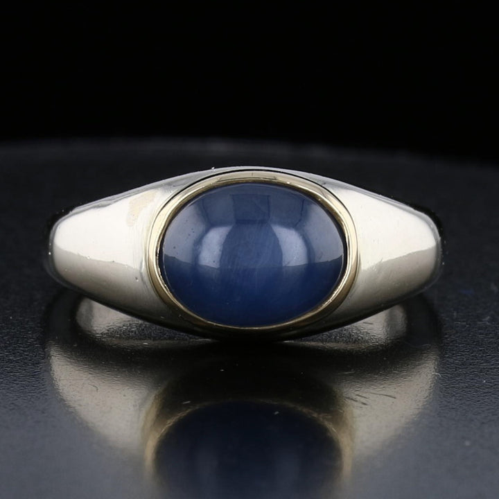 Vintage Gold Star Sapphire Ring