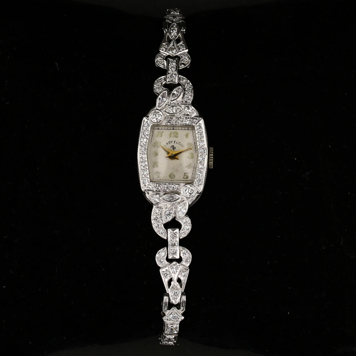 C1920 Lady Elgin Diamond Watch - serviced Nov/2024 893867