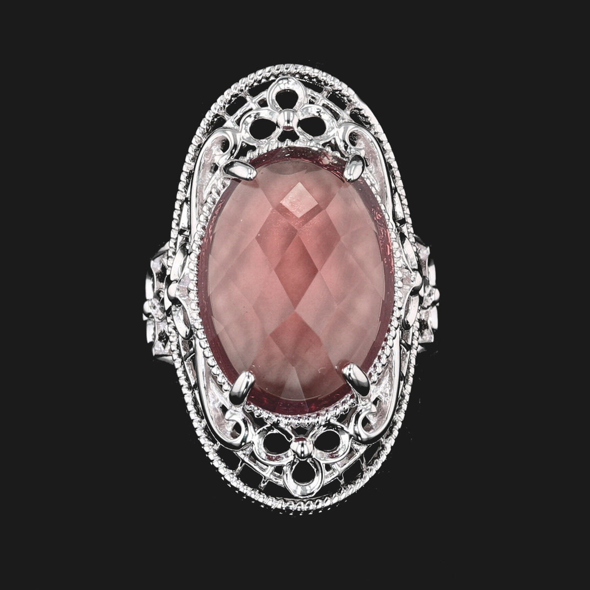 VooDooStone Filigree Ring