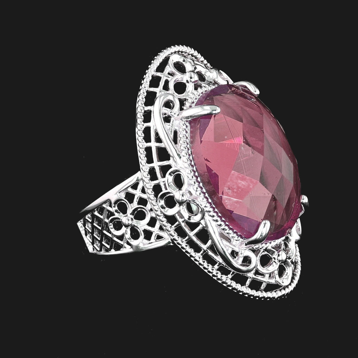 VooDooStone Filigree Ring