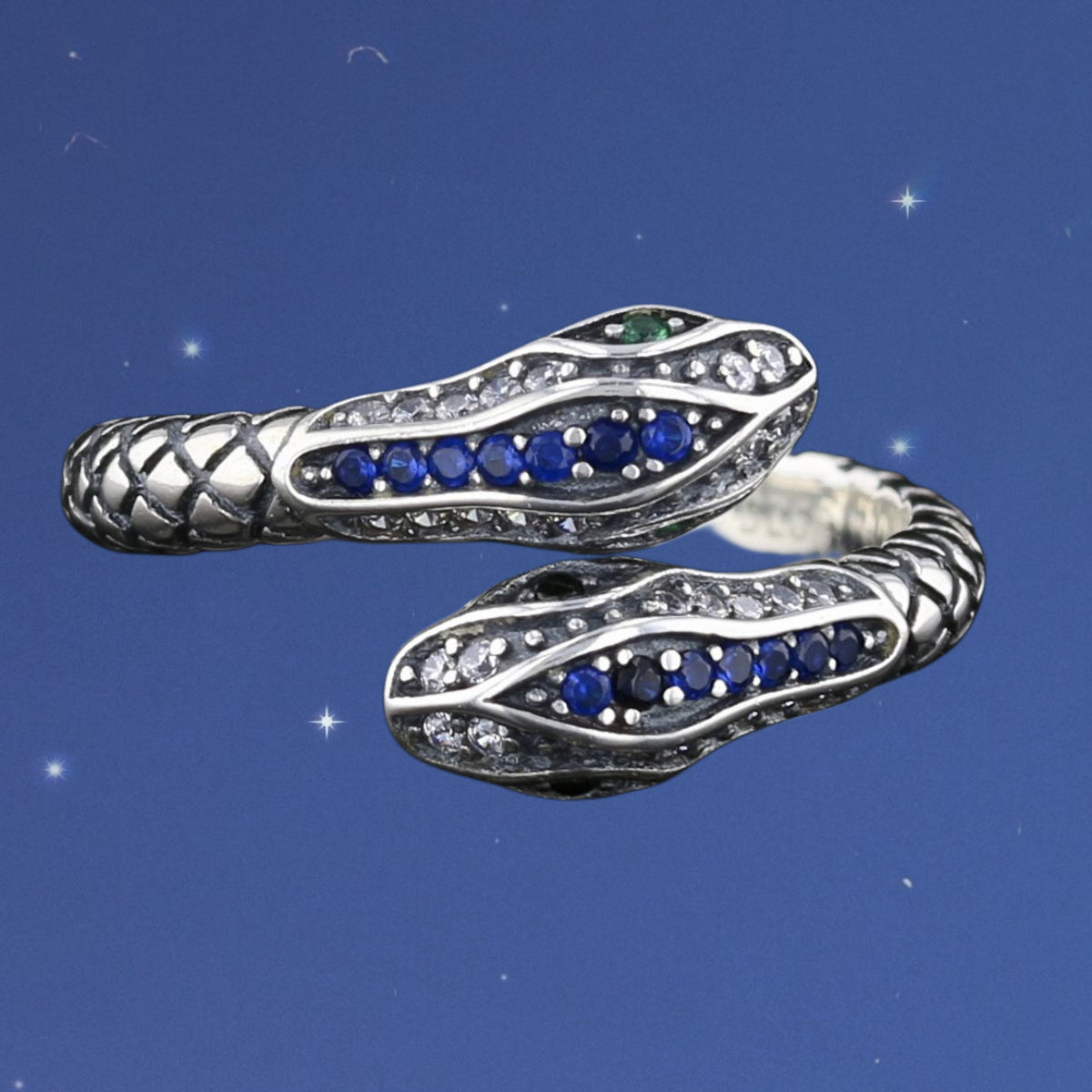 Double Headed Snake Ring