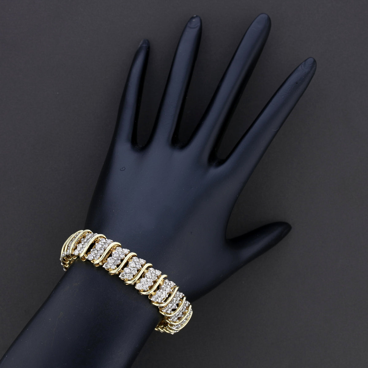 10.80 Carat Diamond Bracelet 7" 894121