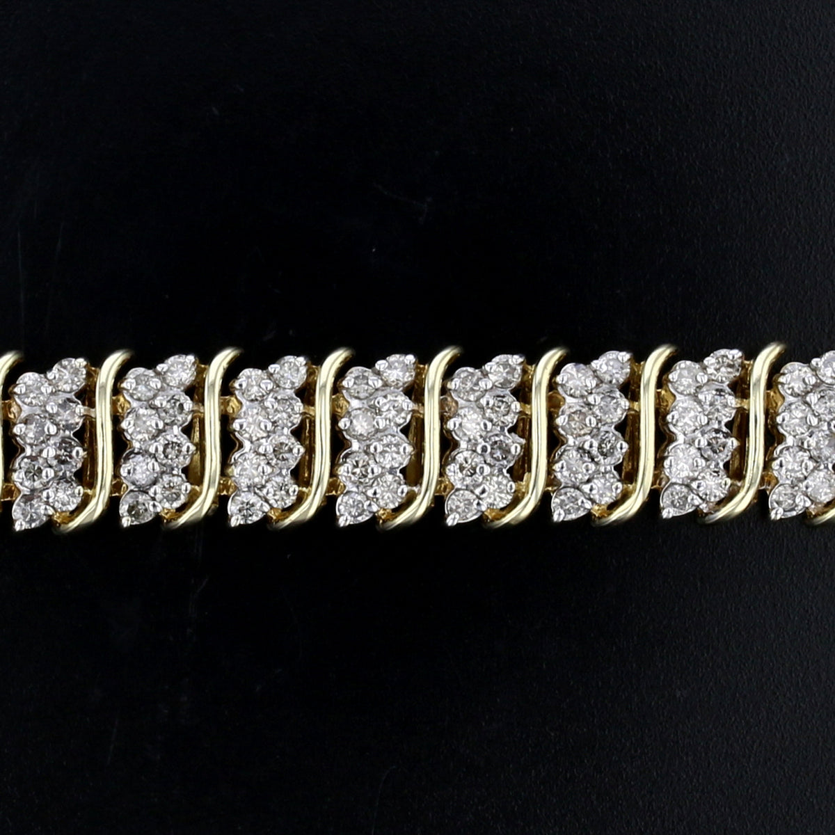10.80 Carat Diamond Bracelet 7" 894121