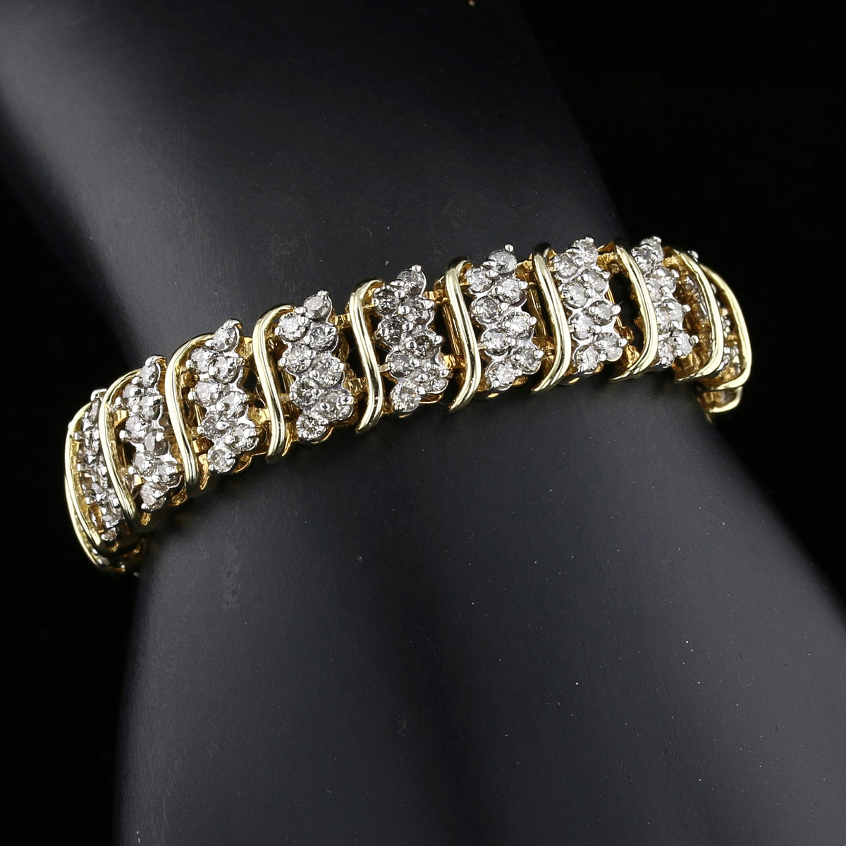 10.80 Carat Diamond Bracelet 7" 894121