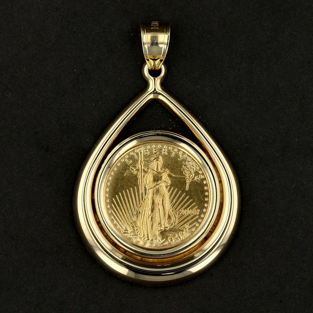 $5 Eagle Coin Pendant 894229