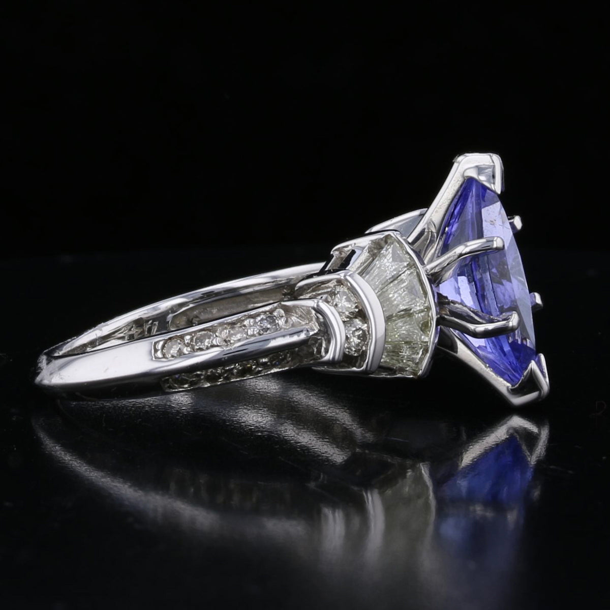 Tanzanite Diamond Ring sz 5 894440