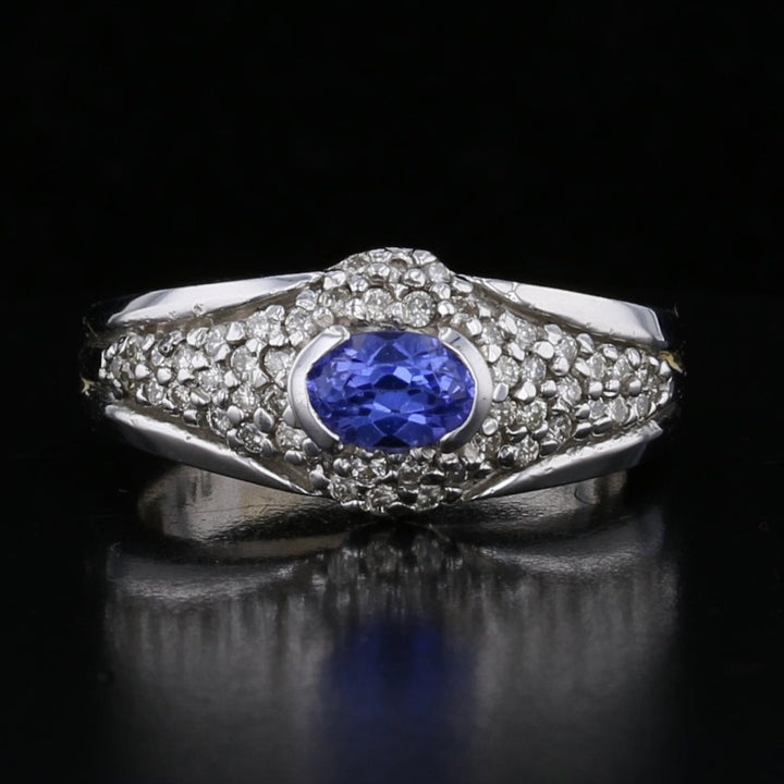 Tanzanite Diamond Ring