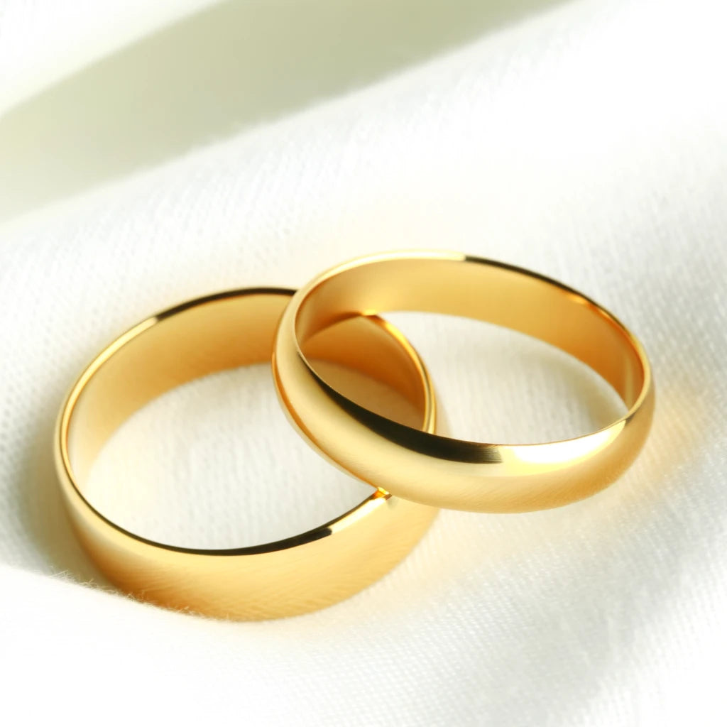 David's Collection of Timeless Gold Wedding Bands